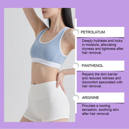 Bikini Pain-Free Hair Removal Cream for Sensitive Skin,Gentle Citrus Sensitive Skin Hair Removal Cream&Spray