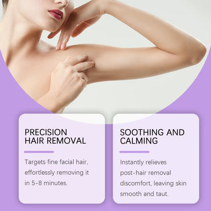 Bikini Pain-Free Hair Removal Cream for Sensitive Skin,Gentle Citrus Sensitive Skin Hair Removal Cream&Spray